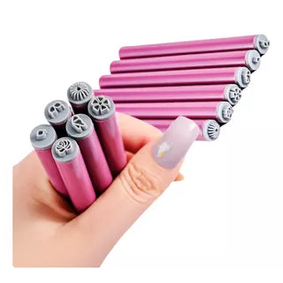 PINCEL PARA UÑAS (SET) x6